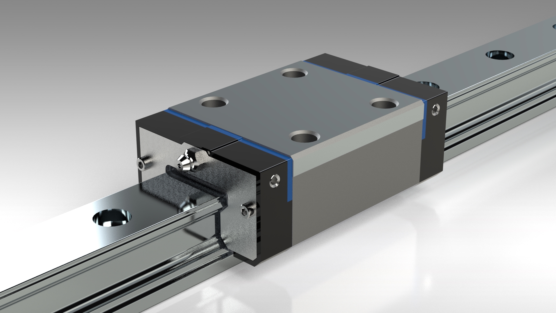 Каретка шариковая узкая, нормальной длины, стандартной высоты, 65 типоразмера V120.65