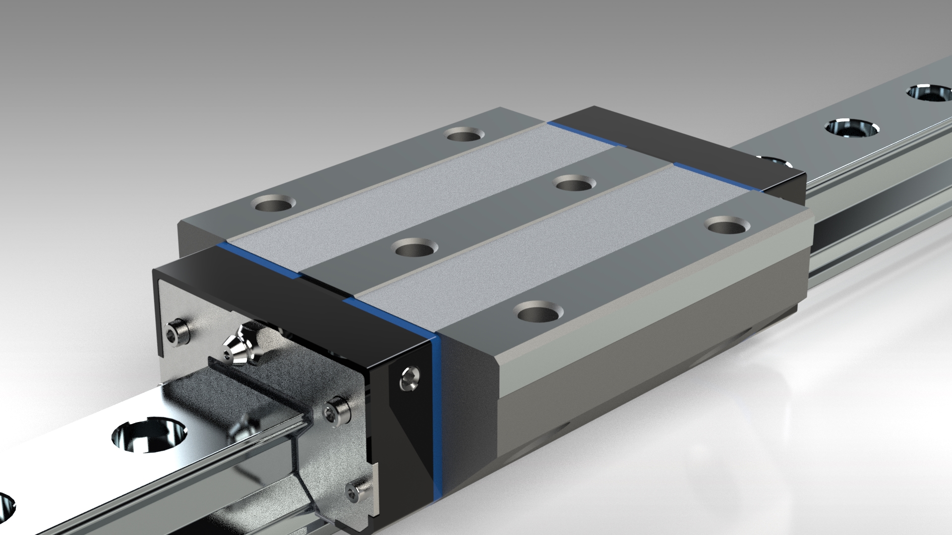 Каретка роликовая фланцевая, нормальной длины, стандартной высоты, 65 типоразмера V210.65